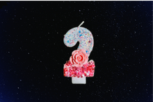 Load image into Gallery viewer, Pink |Birthday Party Cake Topper |Birthday Number Candles | Crown Candle | Happy Birthday Candles | Princess Candle| Birthday