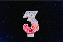 Load image into Gallery viewer, Pink |Birthday Party Cake Topper |Birthday Number Candles | Crown Candle | Happy Birthday Candles | Princess Candle| Birthday