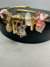 Load image into Gallery viewer, Bangles| Disney Magic| Spring Bracelet |Minnie Mouse Bracelet| Jewelry for kids | Kids Bracelet | Stocking Stuffer For Kids| Kids Party Favor | BFF| Stitch|