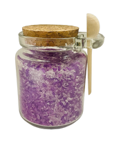 Load image into Gallery viewer, Aromatic Bath Salts 8oz | Spa Gift| Gift for her | Stocking Stuffer Gift | Detoxing Bath Salts | Refreshing Bath Salt | Lavender Bath Salt