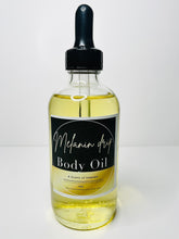 Load image into Gallery viewer, Melanin Drip Body Oil - Face and Body Oil 4oz | Body Moisturizer | Moisturizer Oil | Hydrating Body Oil | Hydrating Face Oil | Body Oil to reduce wrinkles
