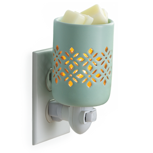 Minty Chic Pluggable | Plug-In Wax Warmers | Decorative Plug-in Wax Warmers | Outlet Wax Warmer | Wax Warmers for outlet | Candle Gifts | Pluggable Wax Warmer (Copy)